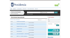 Desktop Screenshot of omil.providencia.cl